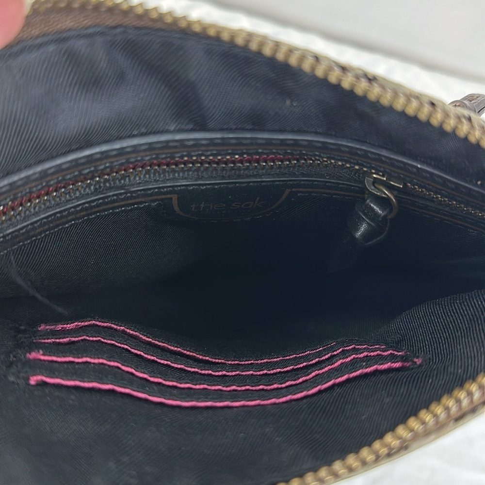 The Sak Snakeskin Small Leather Crossbody - Picture 6 of 9